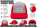 Apex Performance Hat — Scarlet Rush | Home Turf